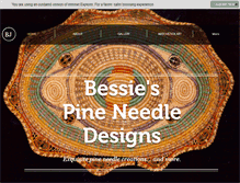 Tablet Screenshot of bessiespndesigns.com
